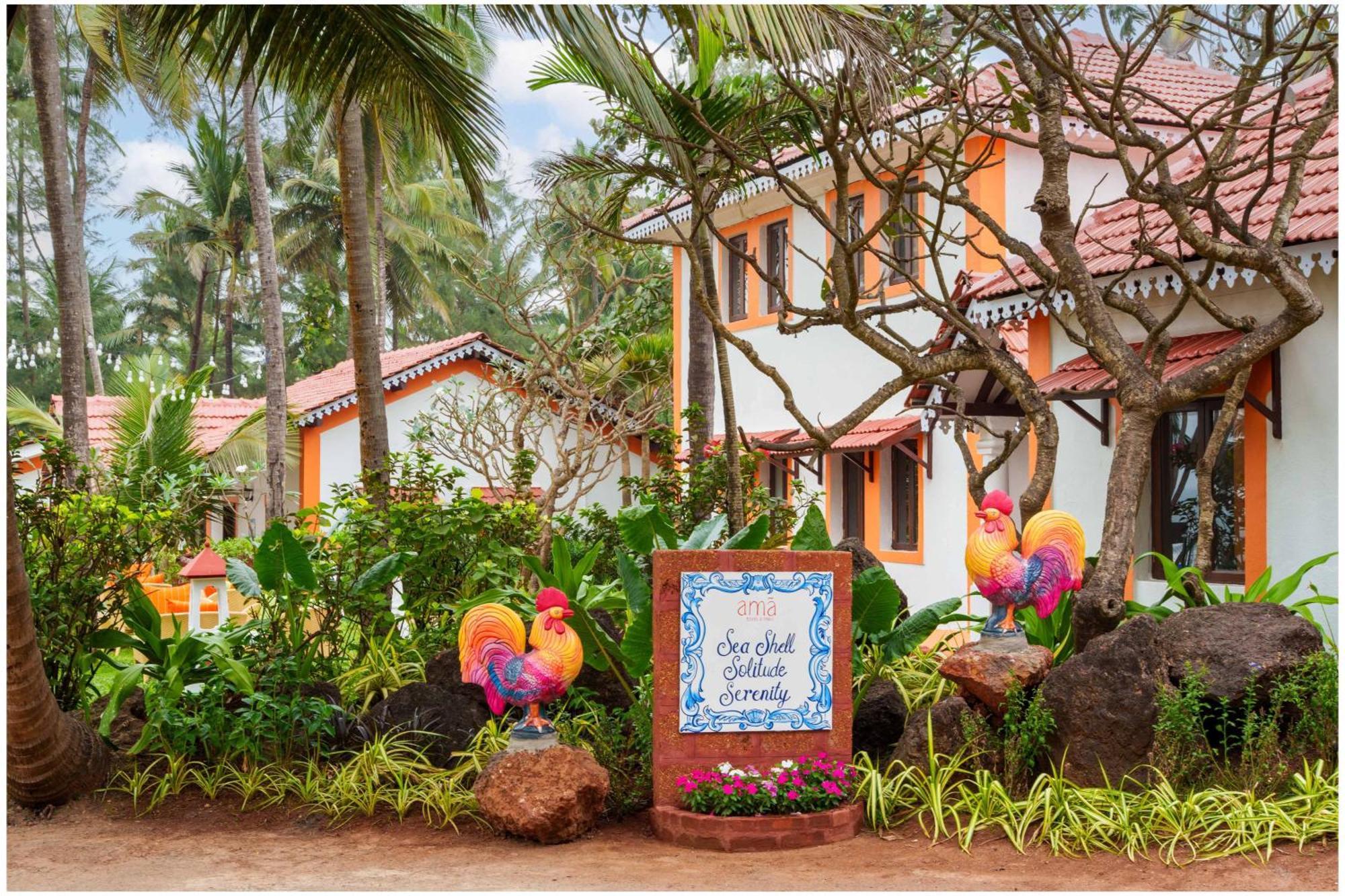 Amã Stays & Trails Aguada Shell Villa , Goa Candolim Luaran gambar